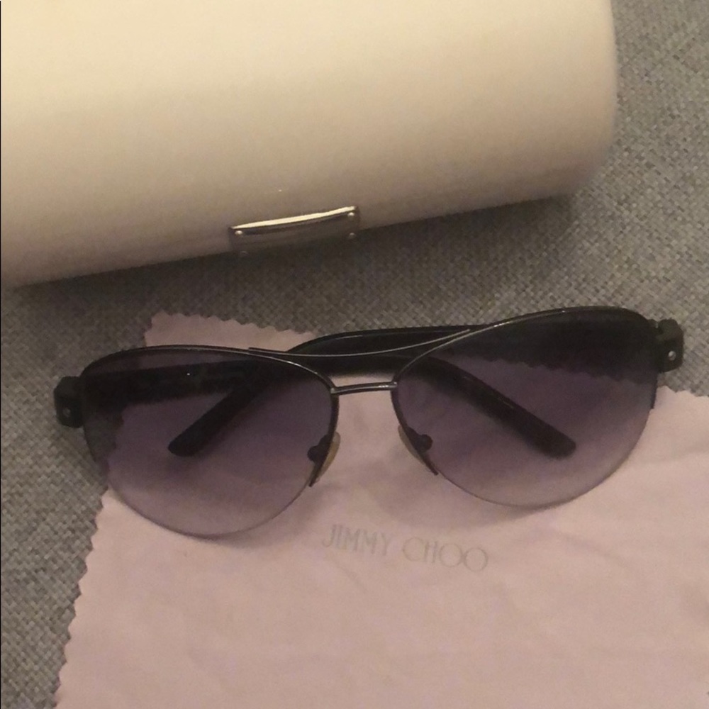 Jimmy Choo aviator sunglasses